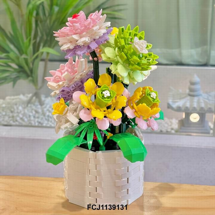 Конструктор Строительные блоки Цветочный горшок 41x5.5x29 Конструктор Строительные блоки Цветочный горшок 41x5.5x29