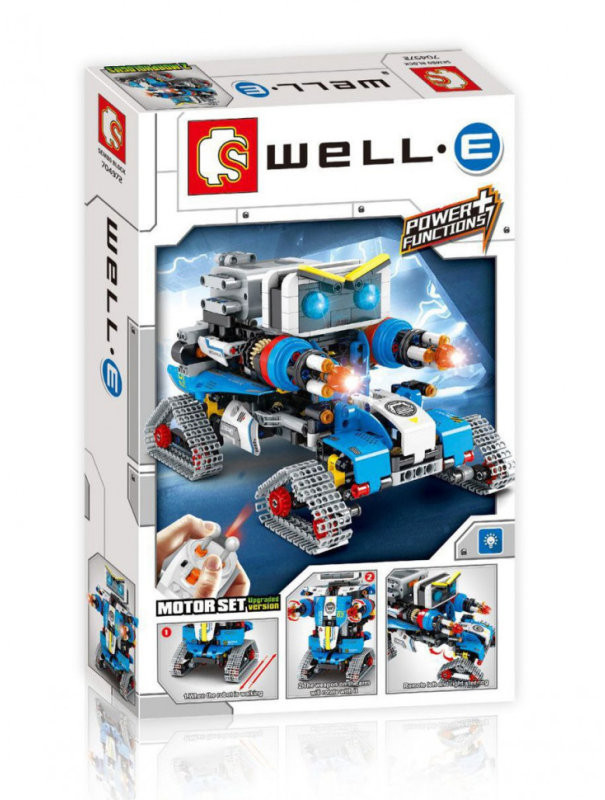 Конструктор Sembo 704972 "Синий робот" на радиоуправлении, 796 дет Конструктор Sembo 704972 "Синий робот" на радиоуправлении, 796 дет