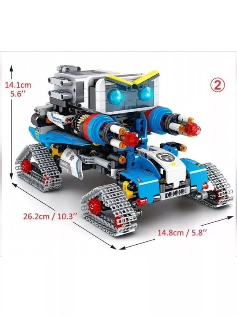 Конструктор Sembo 704972 "Синий робот" на радиоуправлении, 796 дет Конструктор Sembo 704972 "Синий робот" на радиоуправлении, 796 дет
