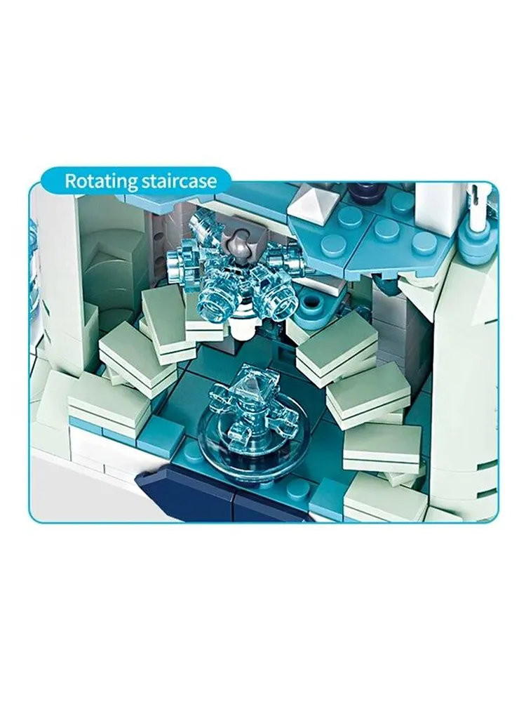 Конструктор KAZI 98727 Принцессы Ледяной замок Эльзы 579 дет 47х35х7 см Конструктор KAZI 98727 Принцессы Ледяной замок Эльзы 579 дет 47х35х7 см