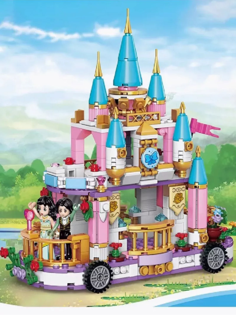 Конструктор Zhe Gao QL1192 Принцессы "Парадная платформа" 454 дет. 47.5x37.5x6.8 Конструктор Zhe Gao QL1192 Принцессы "Парадная платформа" 454 дет. 47.5x37.5x6.8