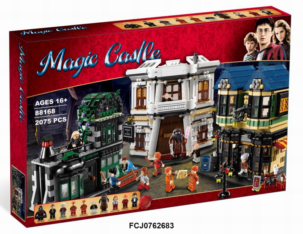 Конструктор Lepin 5777/88168 Гарри Поттер "Косой переулок" 2075 дет. Конструктор Lepin 5777/88168 Гарри Поттер "Косой переулок" 2075 дет.