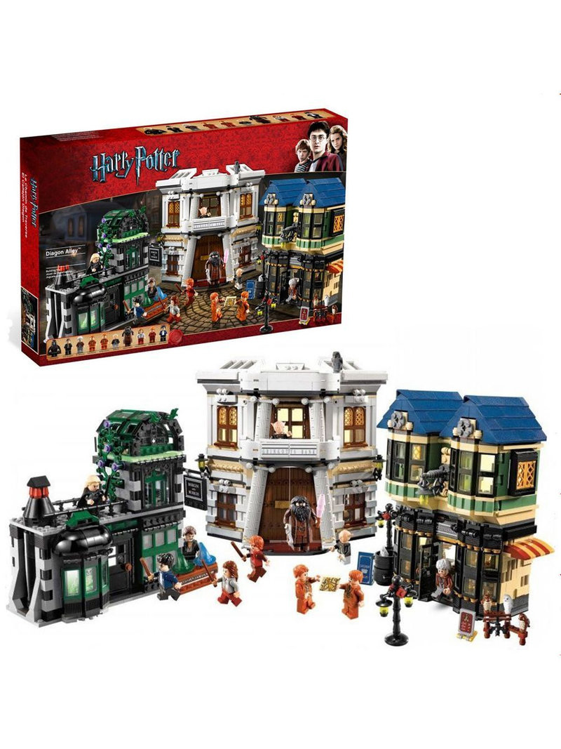 Конструктор Lepin 5777/88168 Гарри Поттер "Косой переулок" 2075 дет. Конструктор Lepin 5777/88168 Гарри Поттер "Косой переулок" 2075 дет.