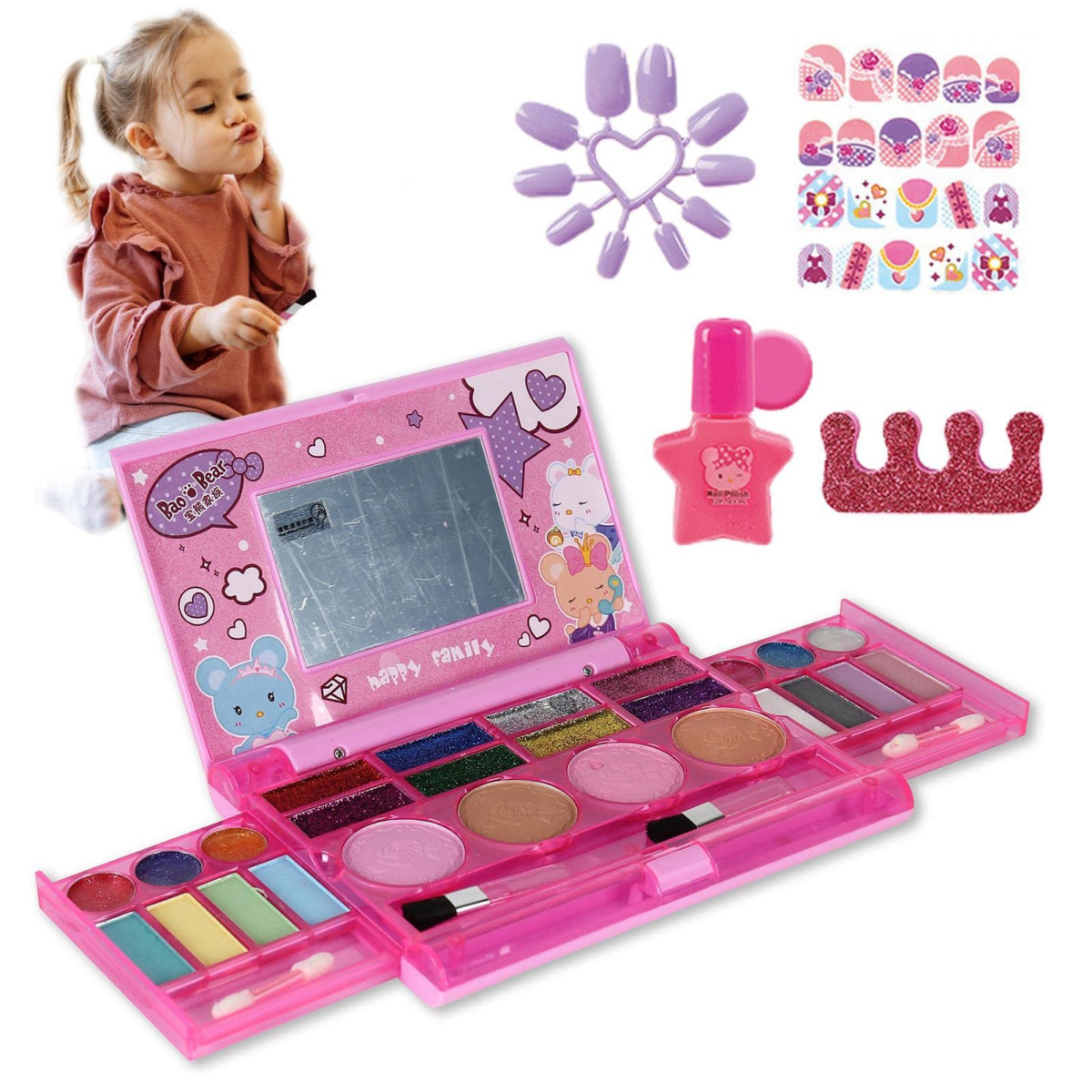 Набор детской декоративной косметики 38х31х4 Набор детской декоративной косметики 38х31х4