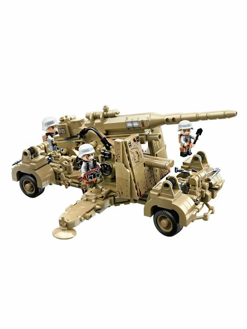 Конструктор Qman C21027 Техника "Военная установка Germany 88 Tong" 829 дет. Конструктор Qman C21027 Техника "Военная установка Germany 88 Tong" 829 дет.