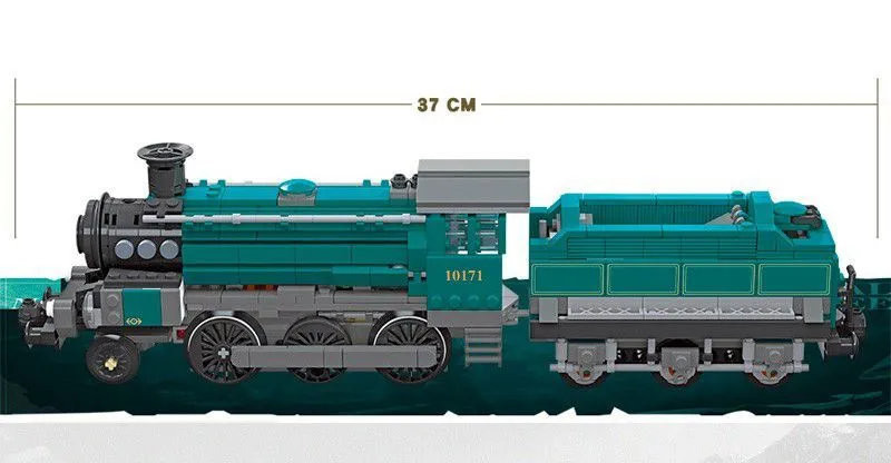 Конструктор Jie Star 59020 Поезд "Ретро Локомотив Дорис" 1031 дет. Конструктор Jie Star 59020 Поезд "Ретро Локомотив Дорис" 1031 дет.