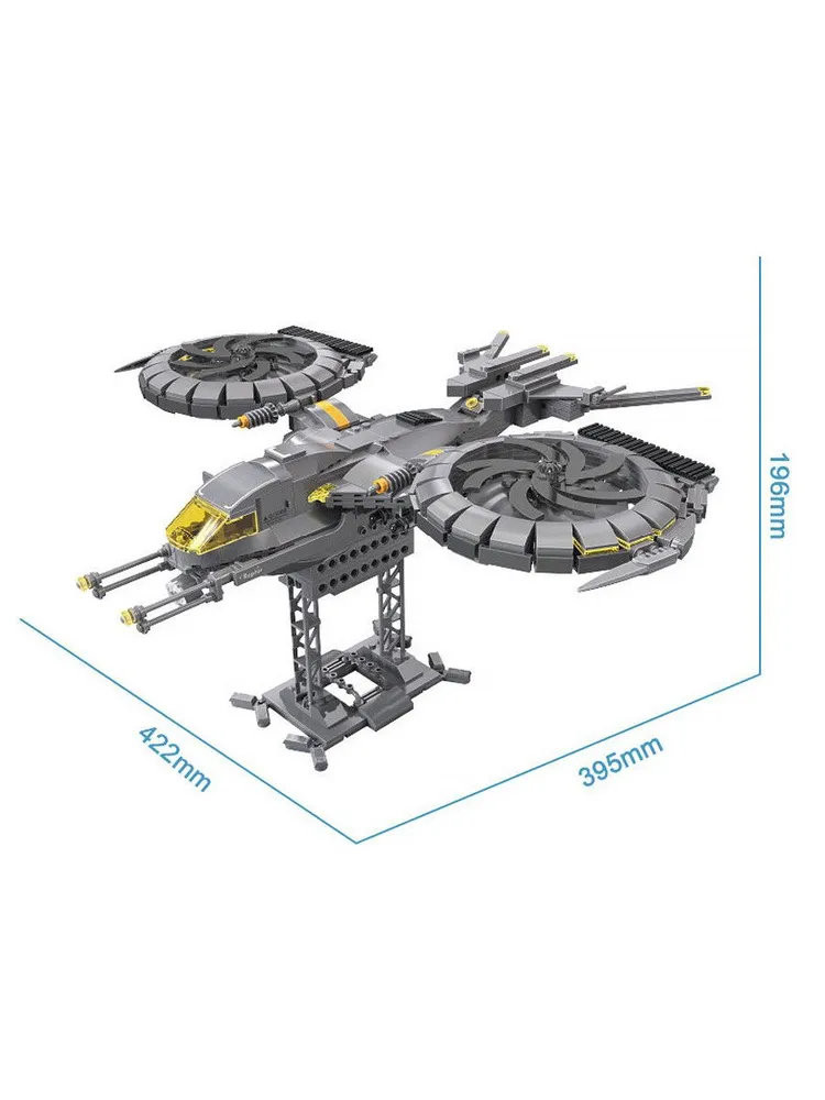 Конструктор Zhe Gao qj5008  "Космический корабль" 887 дет. 59х35х8 Конструктор Zhe Gao qj5008  "Космический корабль" 887 дет. 59х35х8