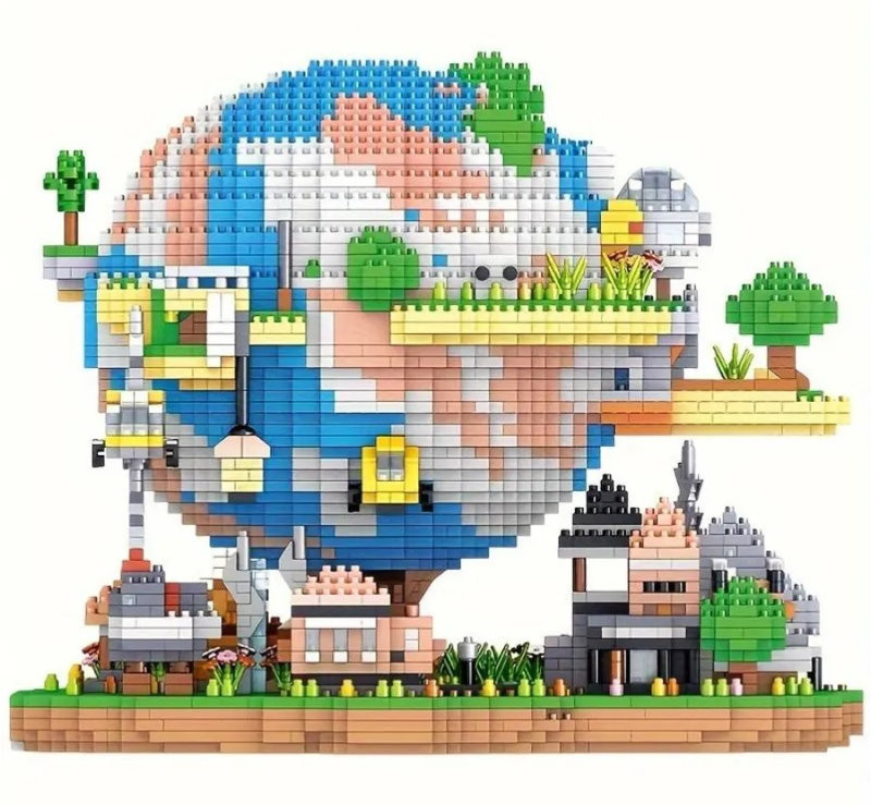 Конструктор ZHE GAO LEZI LZ8302 "Глобальная деревня" 5452 дет. 20x24.4x26.8 Конструктор ZHE GAO LEZI LZ8302 "Глобальная деревня" 5452 дет. 20x24.4x26.8