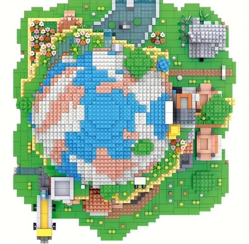 Конструктор ZHE GAO LEZI LZ8302 "Глобальная деревня" 5452 дет. 20x24.4x26.8 Конструктор ZHE GAO LEZI LZ8302 "Глобальная деревня" 5452 дет. 20x24.4x26.8