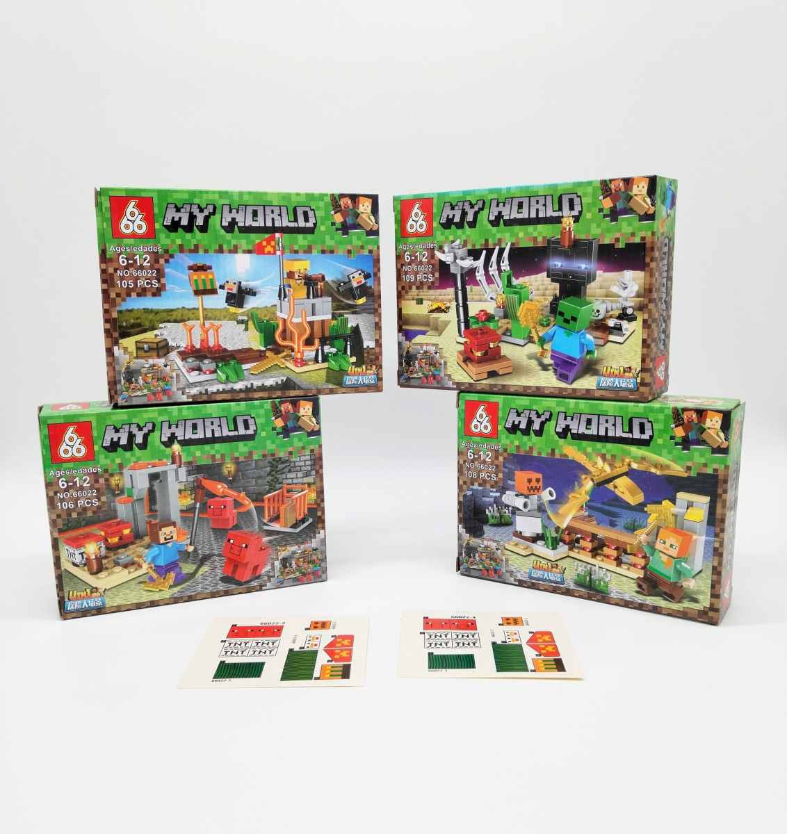 Конструктор 66022 Майнкрафт "На Ферме" 8 шт в упаковке 18х14х4.3 см Конструктор 66022 Майнкрафт "На Ферме" 8 шт в упаковке 18х14х4.3 см