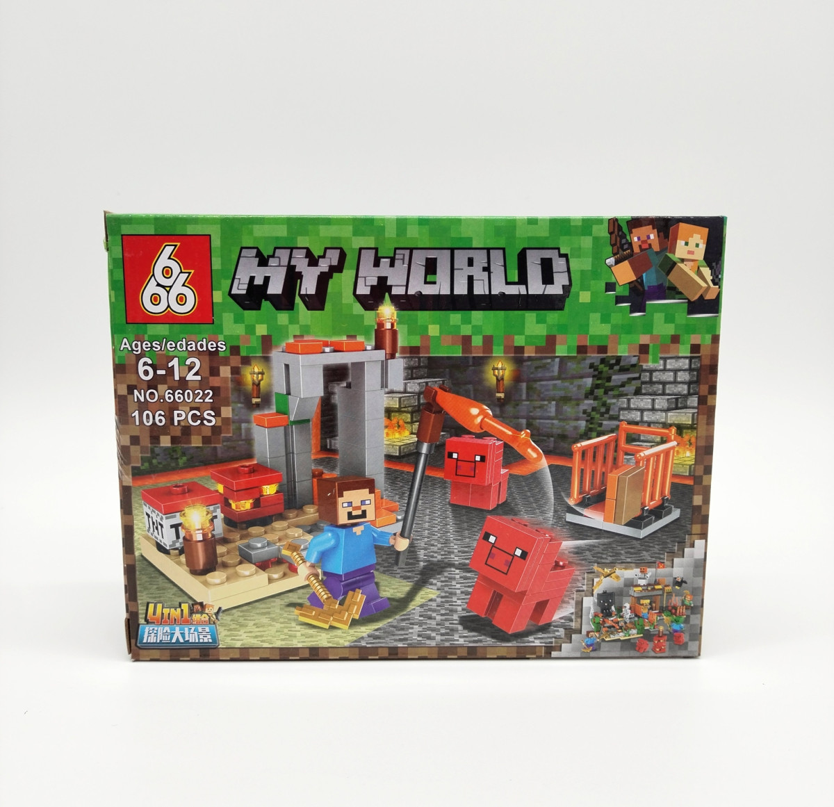 Конструктор 66022 Майнкрафт "На Ферме" 8 шт в упаковке 18х14х4.3 см Конструктор 66022 Майнкрафт "На Ферме" 8 шт в упаковке 18х14х4.3 см