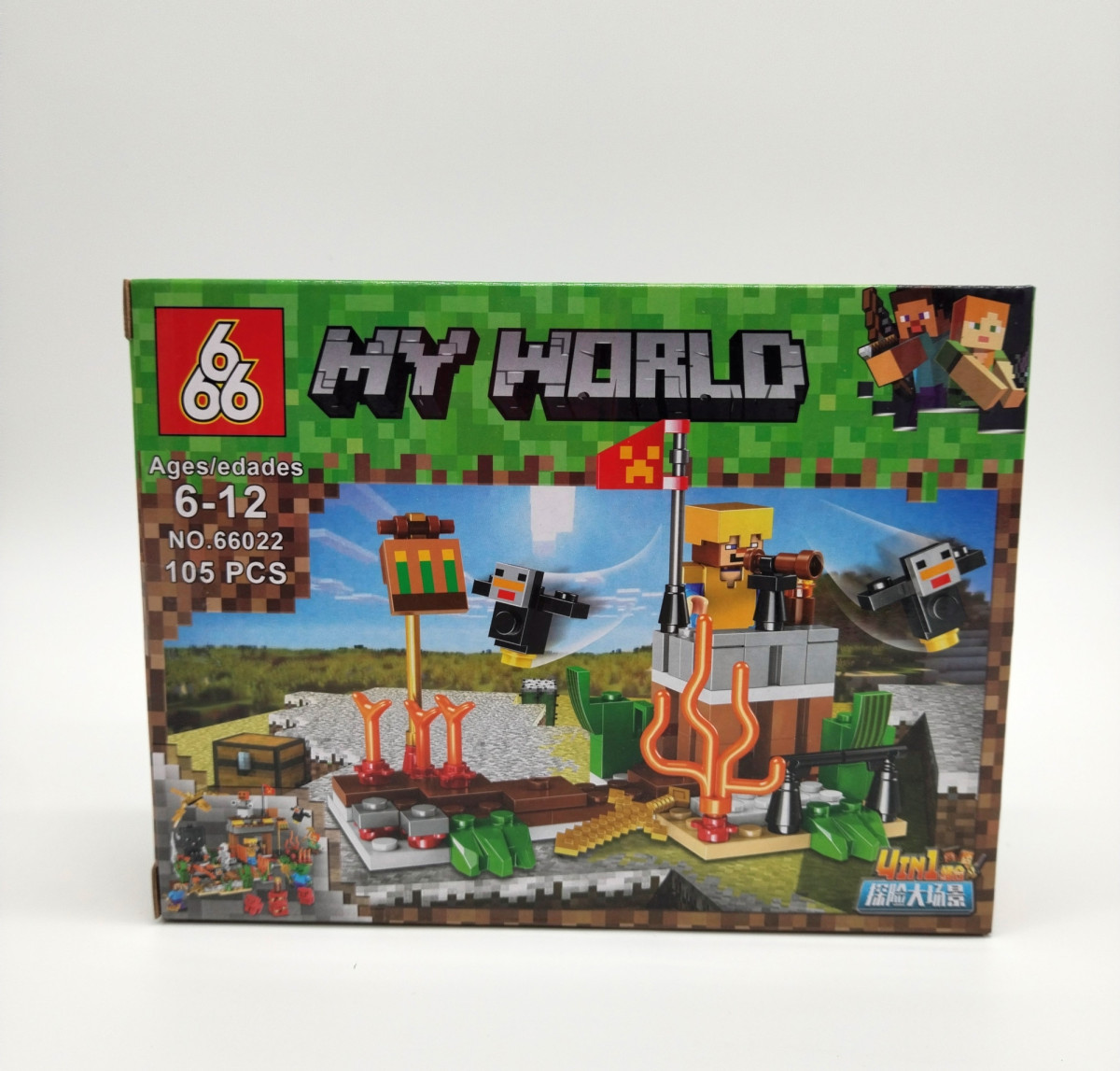 Конструктор 66022 Майнкрафт "На Ферме" 8 шт в упаковке 18х14х4.3 см Конструктор 66022 Майнкрафт "На Ферме" 8 шт в упаковке 18х14х4.3 см