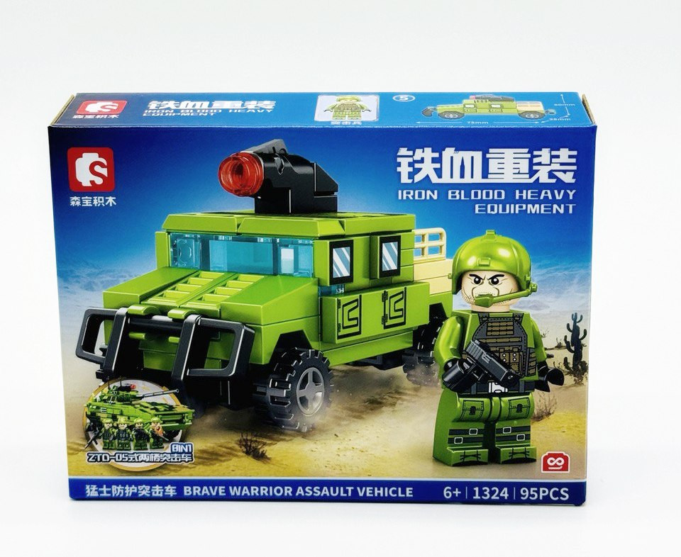 Конструктор Sembo 1320-1327 Техника "Военная техника" 8 шт в д/б Конструктор Sembo 1320-1327 Техника "Военная техника" 8 шт в д/б