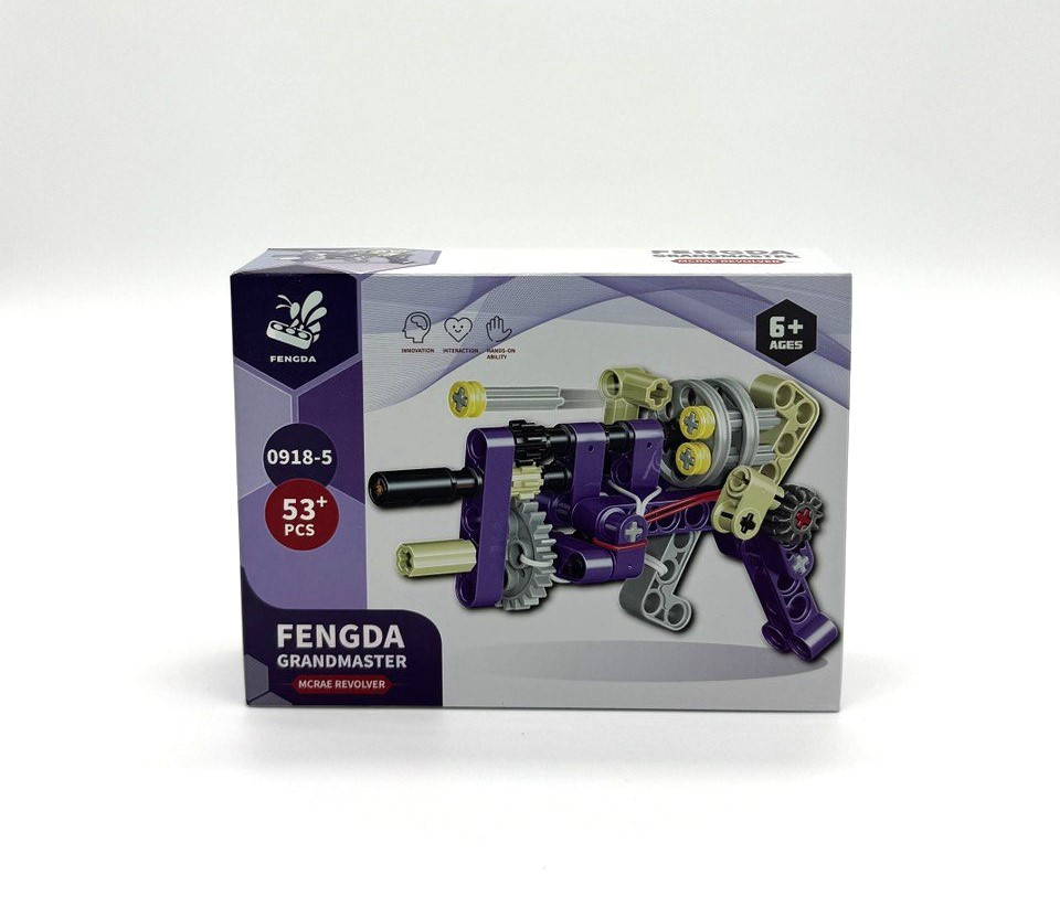 Конструктор FENGDA 0918-5 Автомат 8 шт. в упаковке Конструктор FENGDA 0918-5 Автомат 8 шт. в упаковке