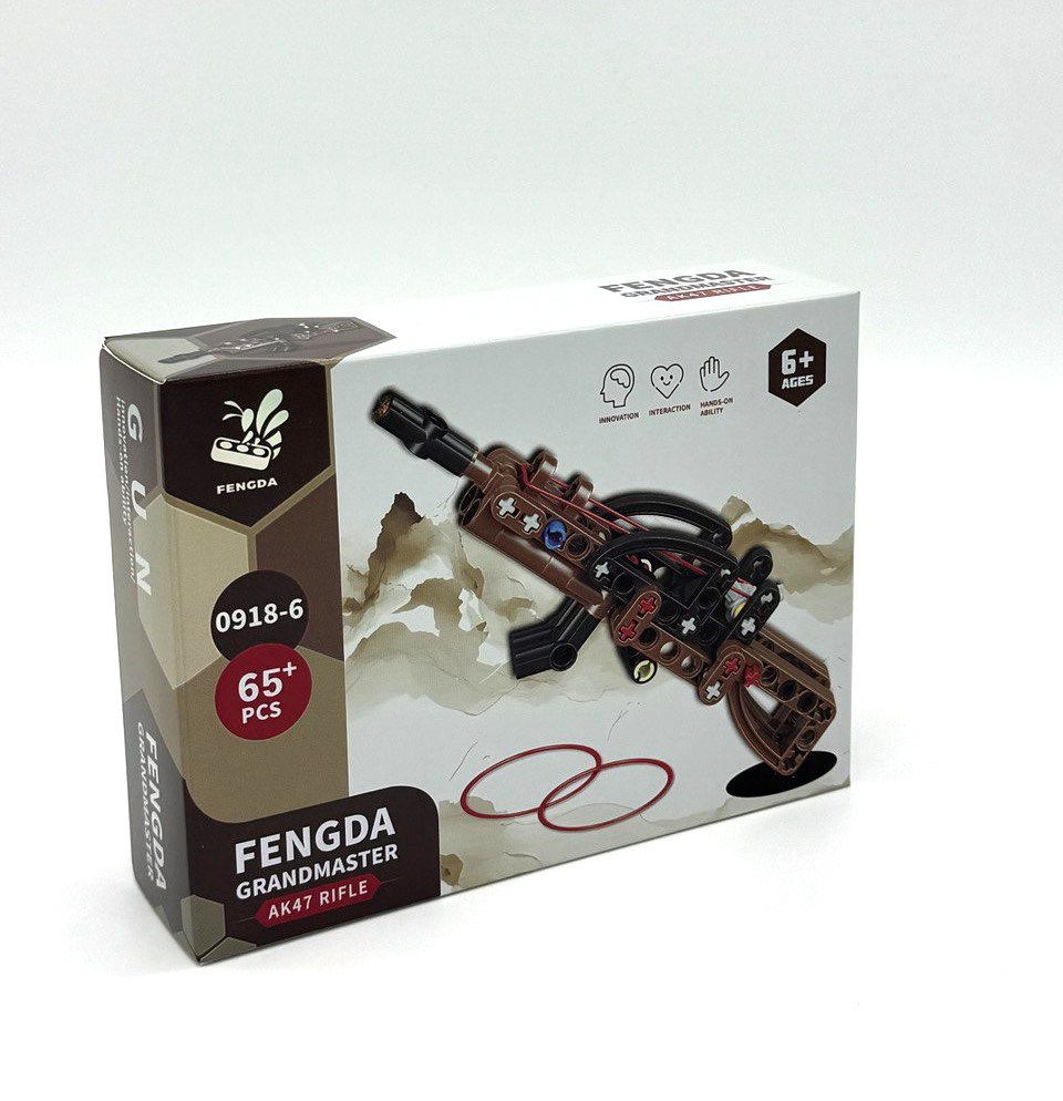 Конструктор FENGDA 0918-5 Автомат 8 шт. в упаковке Конструктор FENGDA 0918-5 Автомат 8 шт. в упаковке