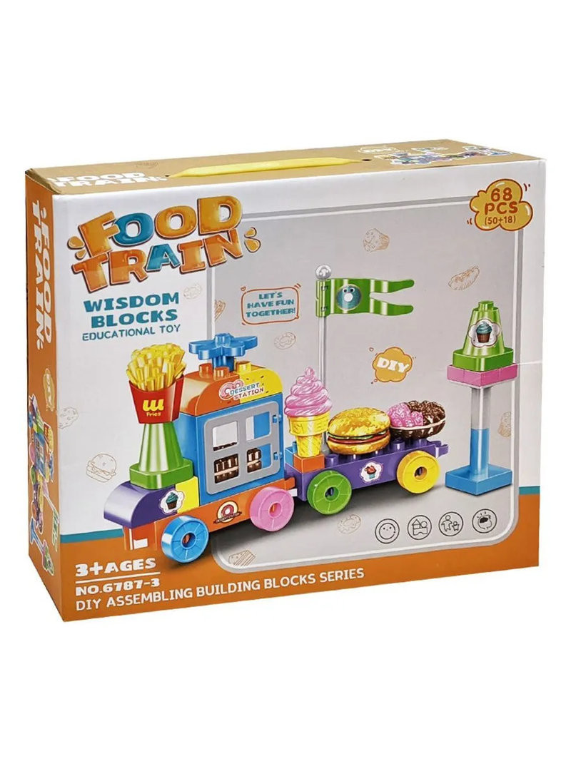 Конструктор Wisdom 6787-3 Duplo "Передвижное кафе" 68 дет 24х8х27 см Конструктор Wisdom 6787-3 Duplo "Передвижное кафе" 68 дет 24х8х27 см