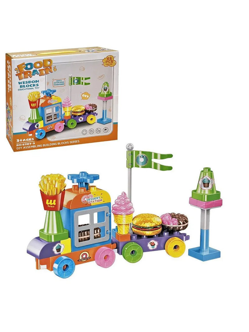 Конструктор Wisdom 6787-3 Duplo "Передвижное кафе" 68 дет 24х8х27 см Конструктор Wisdom 6787-3 Duplo "Передвижное кафе" 68 дет 24х8х27 см