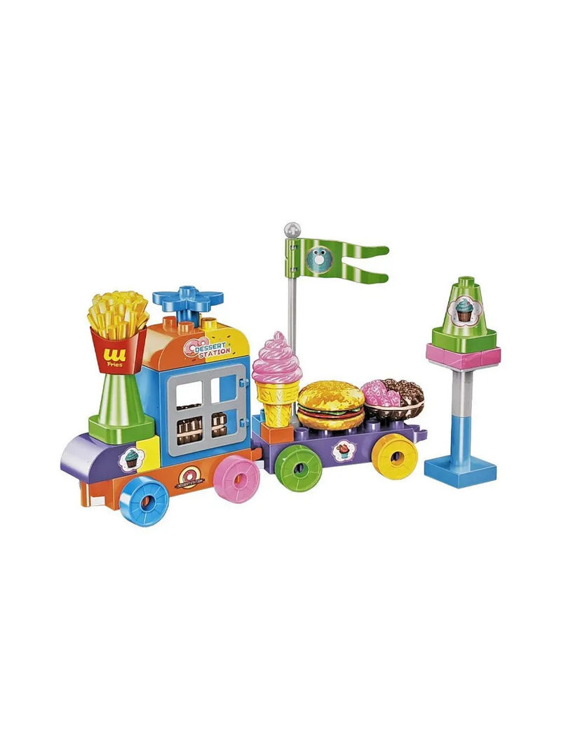 Конструктор Wisdom 6787-3 Duplo "Передвижное кафе" 68 дет 24х8х27 см Конструктор Wisdom 6787-3 Duplo "Передвижное кафе" 68 дет 24х8х27 см