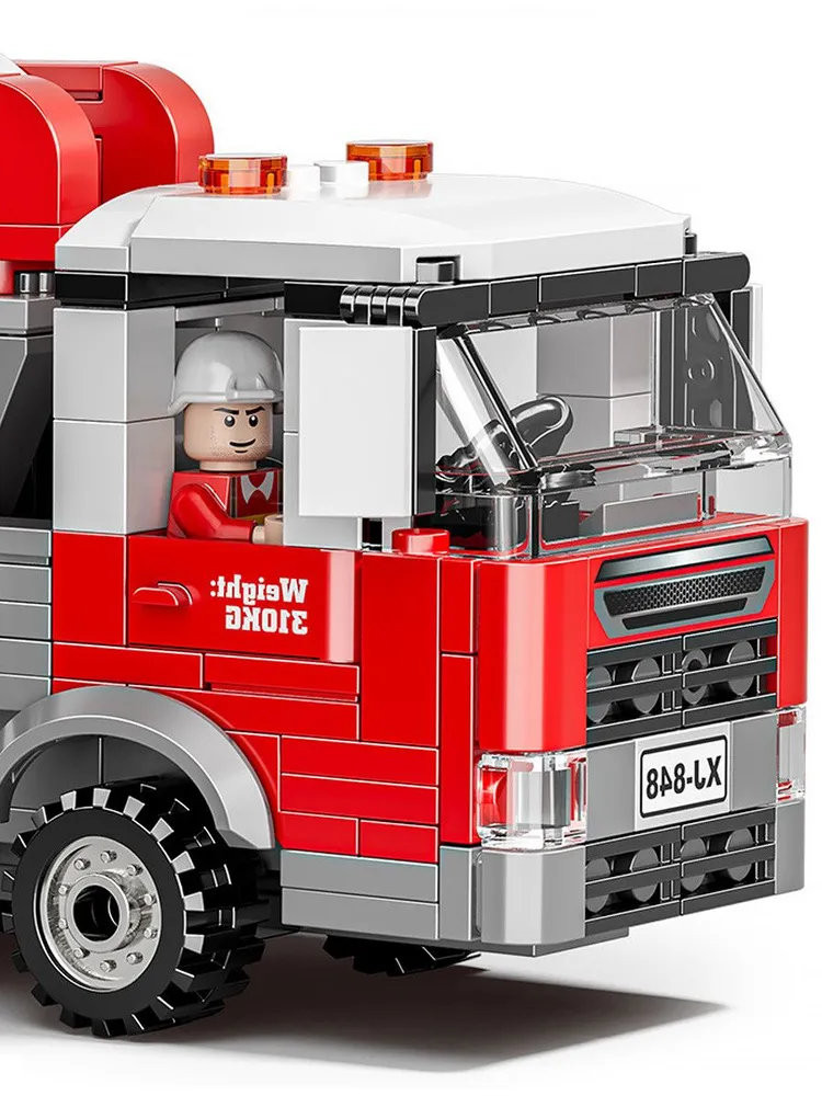 Конструктор BBlock XJ-848E Сити "Городской строительный бетононасос" 420 дет. 30х7х48 см Конструктор BBlock XJ-848E Сити "Городской строительный бетононасос" 420 дет. 30х7х48 см