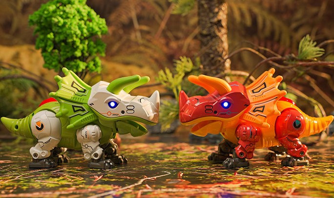 Динозавр Трицератопс металлический со световыми и звуковыми эффектами 12 шт/дисплей 46.5*9.5*31.5 Динозавр Трицератопс металлический со световыми и звуковыми эффектами 12 шт/дисплей 46.5*9.5*31.5