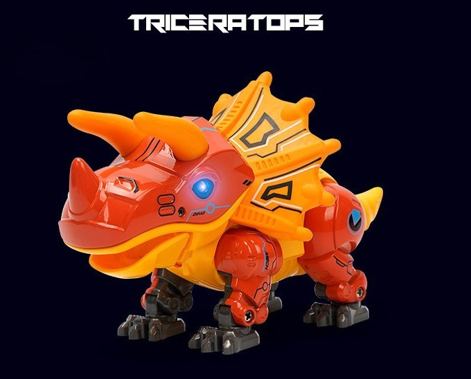 Динозавр Трицератопс металлический со световыми и звуковыми эффектами 12 шт/дисплей 46.5*9.5*31.5 Динозавр Трицератопс металлический со световыми и звуковыми эффектами 12 шт/дисплей 46.5*9.5*31.5