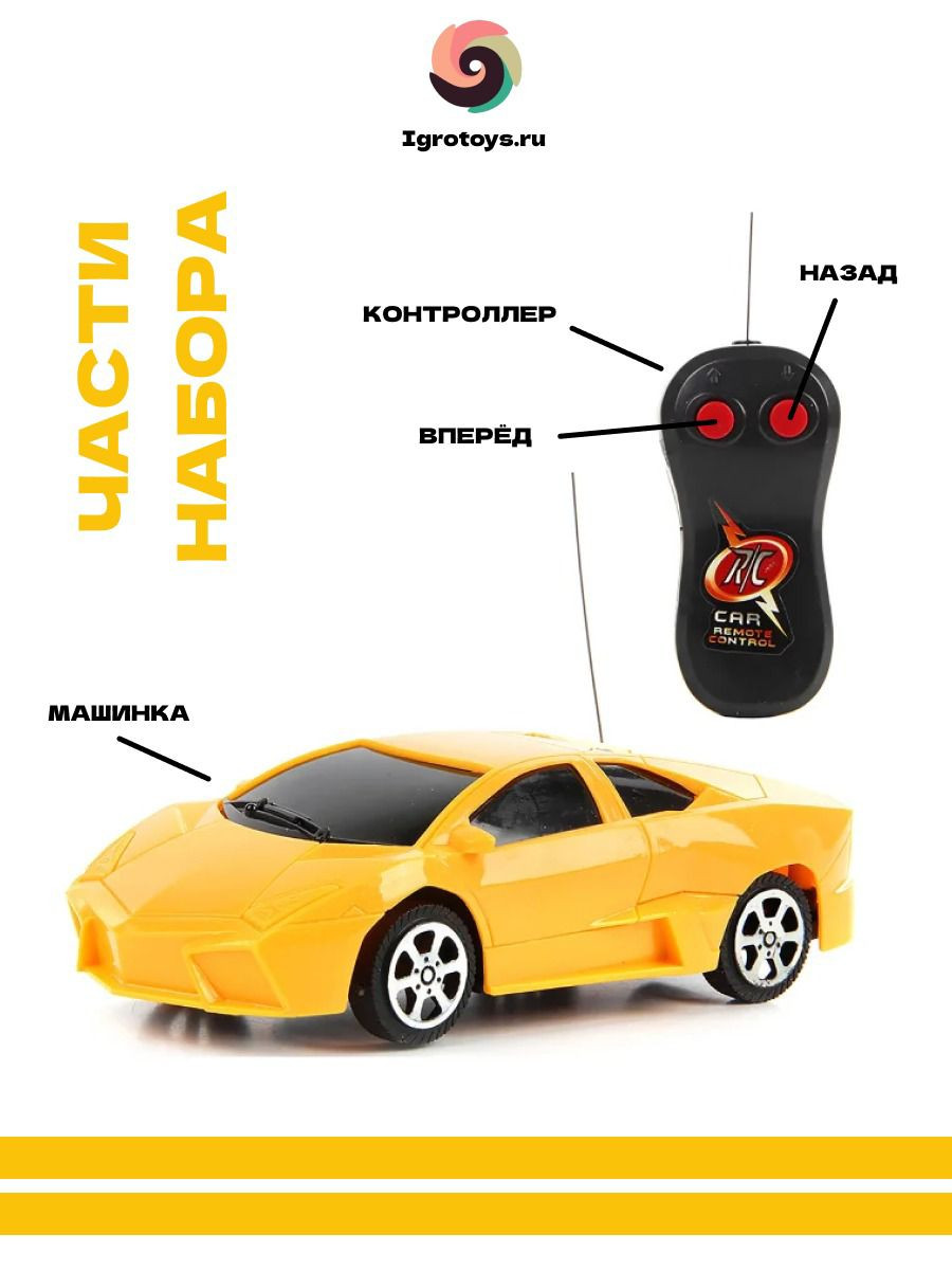 Машина на р/у 3 вида Машина на р/у 3 вида