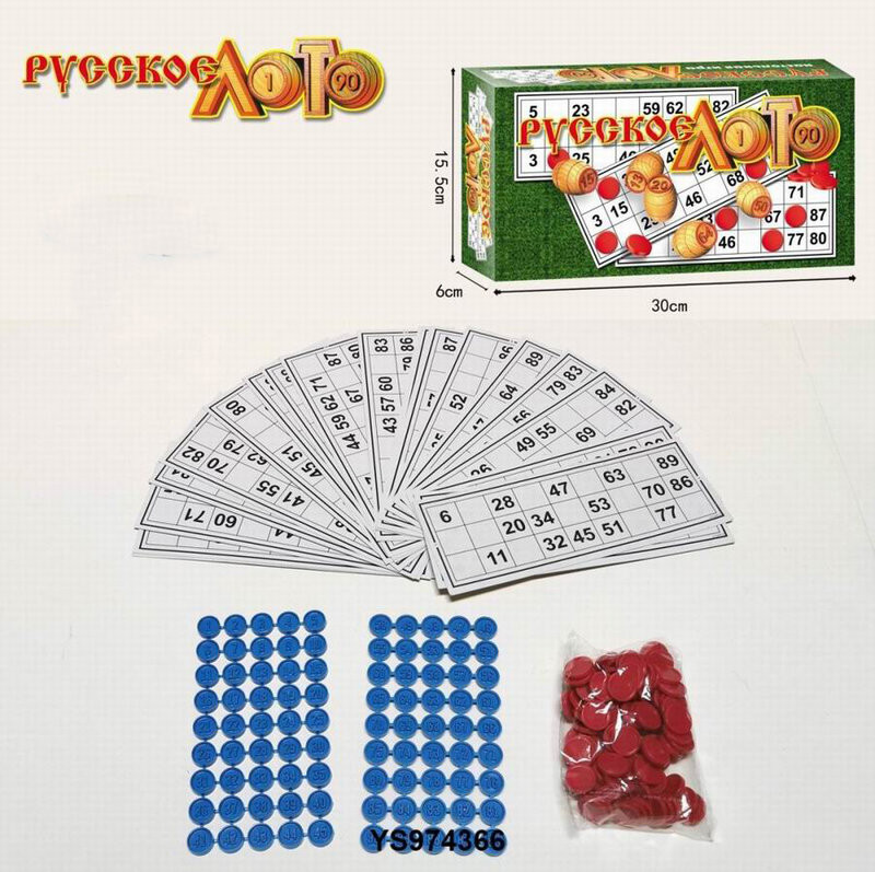 Русское лото настольная игра 16х6х30 см Русское лото настольная игра 16х6х30 см
