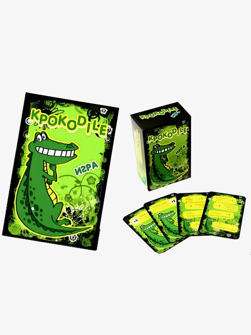 Настольная игра Крокодил дорожная 9х5х7 см Настольная игра Крокодил дорожная 9х5х7 см