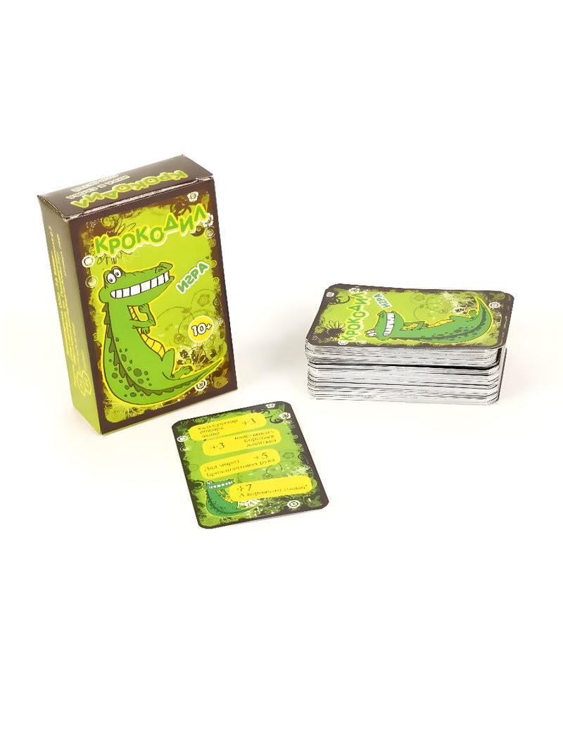 Настольная игра Крокодил дорожная 9х5х7 см Настольная игра Крокодил дорожная 9х5х7 см