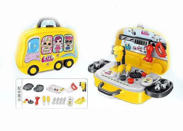 Игровой набор Чемоданчик трансформер куклы OMG "Ремонт" 30х10х23см Игровой набор Чемоданчик трансформер куклы OMG "Ремонт" 30х10х23см