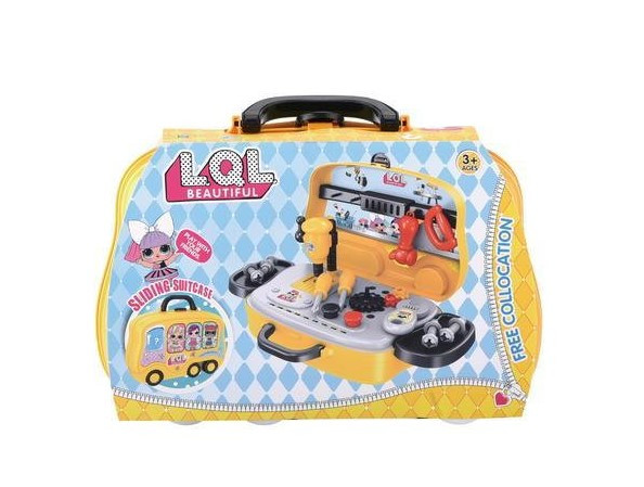 Игровой набор Чемоданчик трансформер куклы OMG "Ремонт" 30х10х23см Игровой набор Чемоданчик трансформер куклы OMG "Ремонт" 30х10х23см
