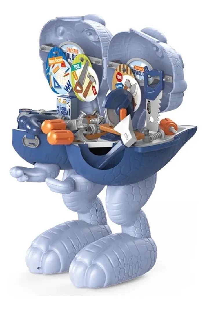 Игровой набор 2в1 Магазин инструментов и Динозавр, 45 предметов 38х38х22.5 Игровой набор 2в1 Магазин инструментов и Динозавр, 45 предметов 38х38х22.5