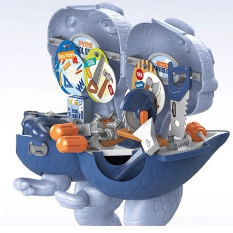 Игровой набор 2в1 Магазин инструментов и Динозавр, 45 предметов 38х38х22.5 Игровой набор 2в1 Магазин инструментов и Динозавр, 45 предметов 38х38х22.5