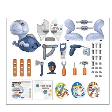 Игровой набор 2в1 Магазин инструментов и Динозавр, 45 предметов 38х38х22.5 Игровой набор 2в1 Магазин инструментов и Динозавр, 45 предметов 38х38х22.5