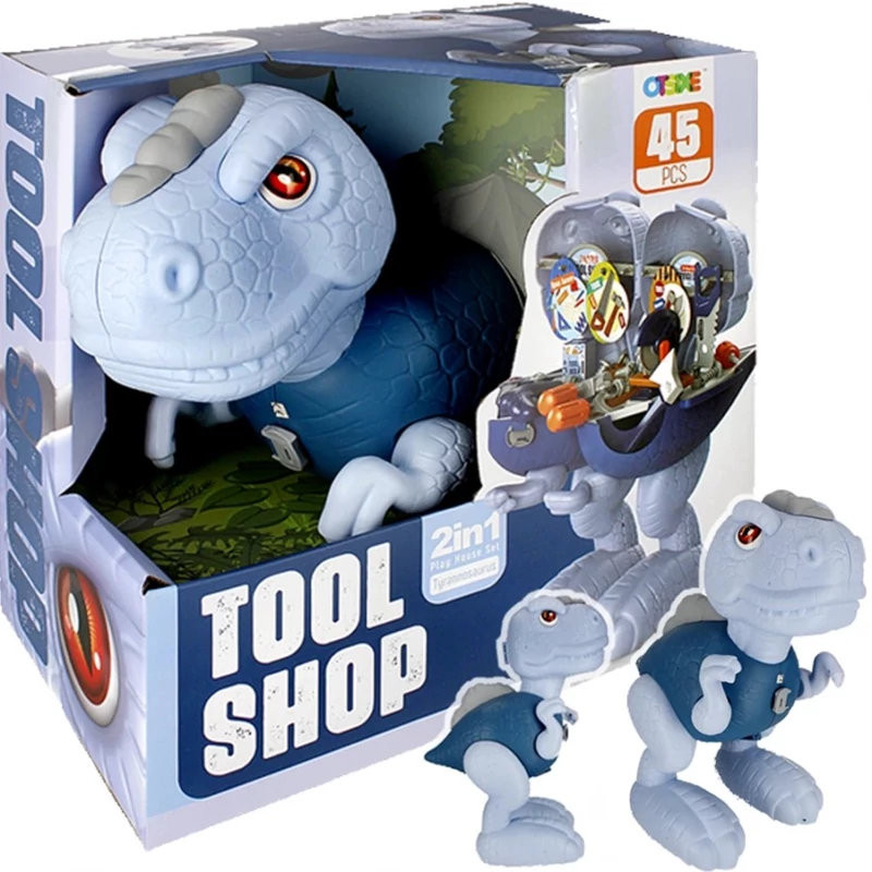 Игровой набор 2в1 Магазин инструментов и Динозавр, 45 предметов 38х38х22.5 Игровой набор 2в1 Магазин инструментов и Динозавр, 45 предметов 38х38х22.5