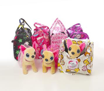 Собачка в переноске 4 вида, лает, размер 23х16см Собачка в переноске 4 вида, лает, размер 23х16см