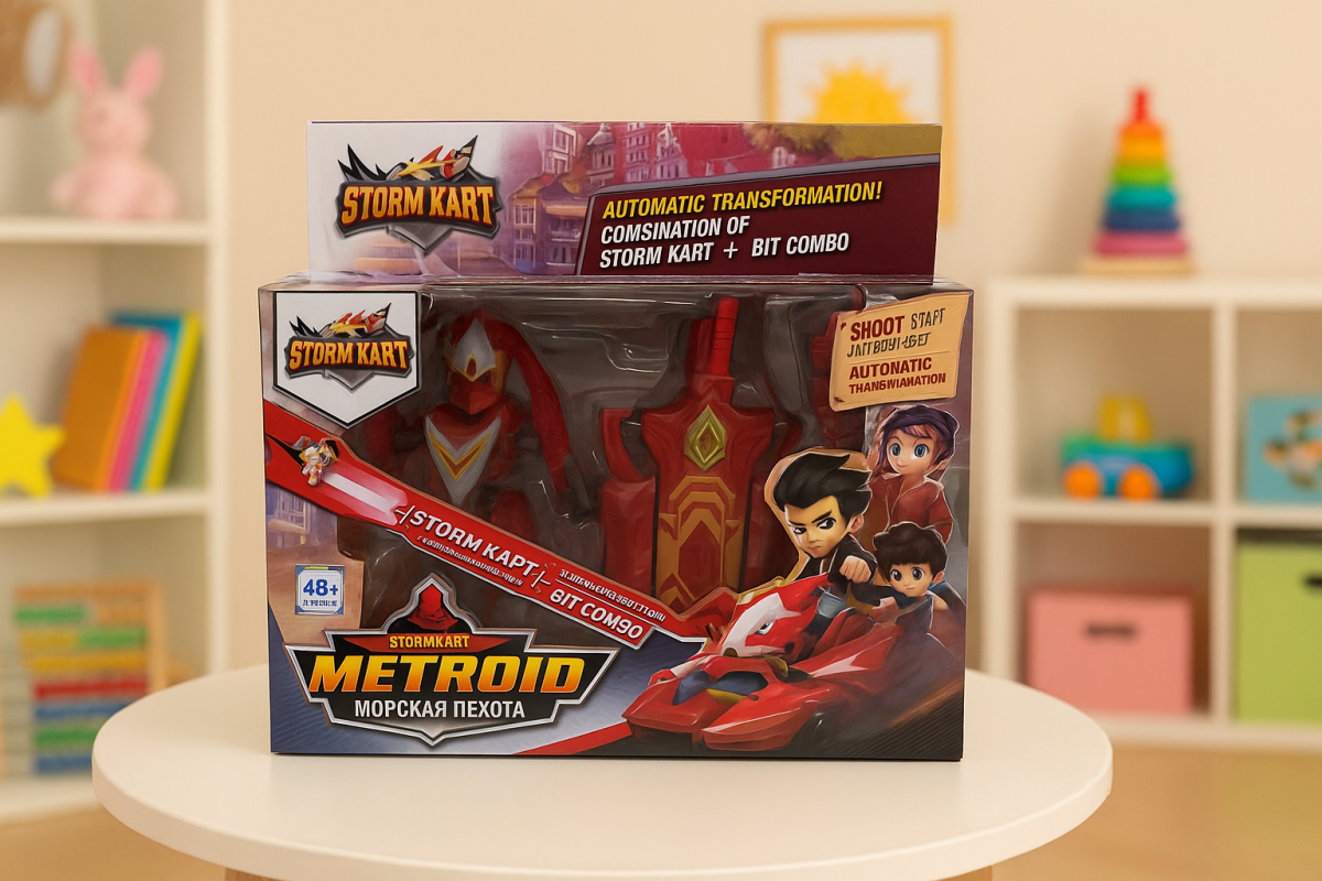 Машина-трансформер "Metroid" с мечом 4 вида 18х5х16см Машина-трансформер "Metroid" с мечом 4 вида 18х5х16см