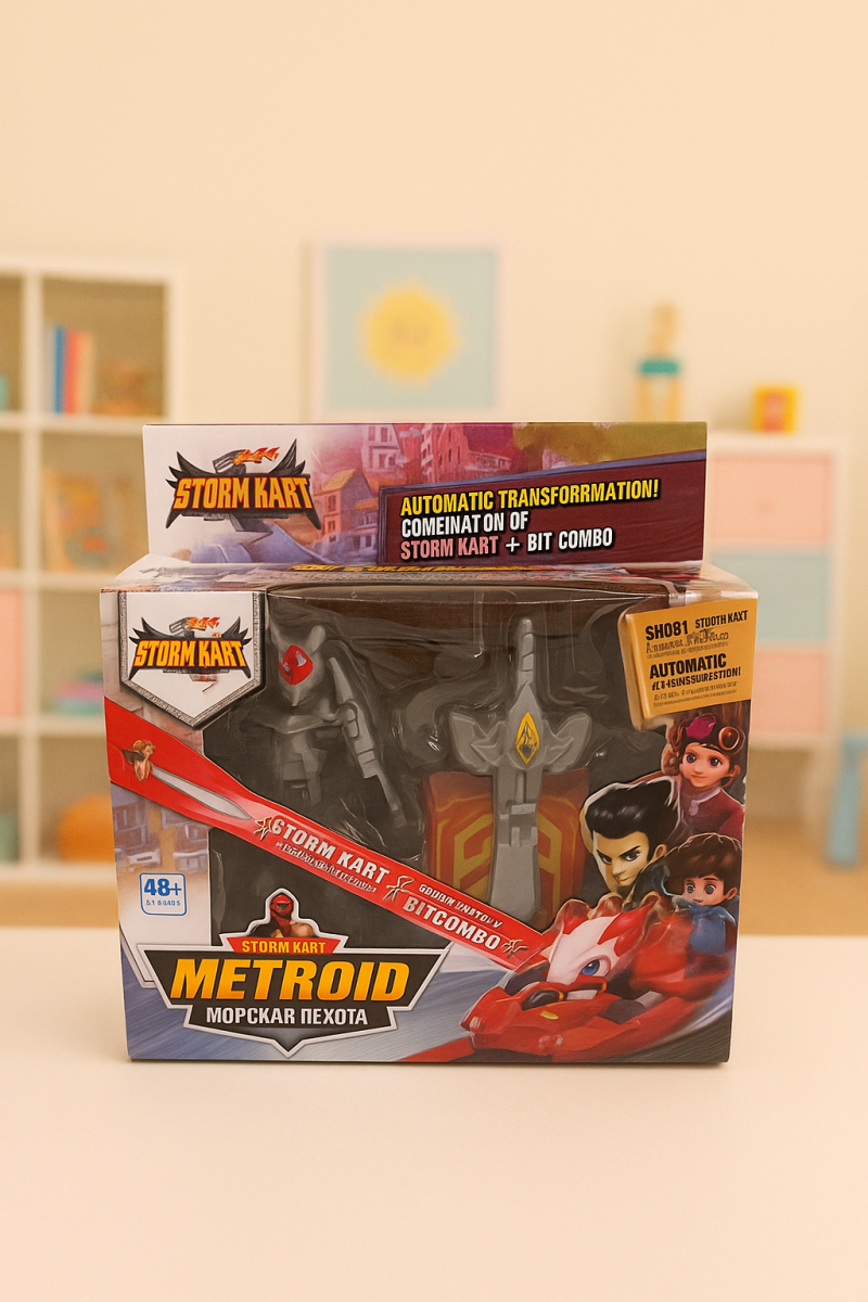 Машина-трансформер "Metroid" с мечом 4 вида 18х5х16см Машина-трансформер "Metroid" с мечом 4 вида 18х5х16см