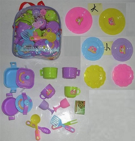 Набор игрушечной посуды "Хозяюшка" в сумочке