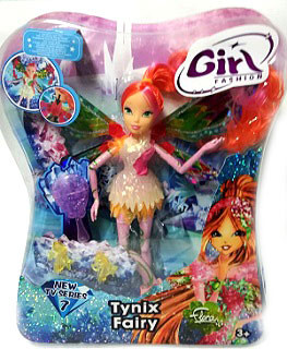 Кукла WINX Club Тайникс 28 см Сверкающие крылья 7я серия, ЛЕЙЛА, в коробке 35.5х30х6см