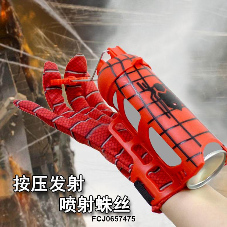 Перчатки Человека паука с паутиной