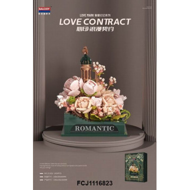 Конструктор Balody Цветочный дом 1454дет 23x30x8 Конструктор Balody Цветочный дом 1454дет 23x30x8