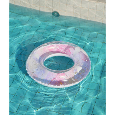 Надувной круг для плавания &quot;Бабочка с блестками&quot; 80см