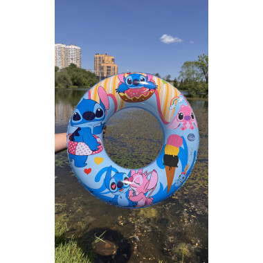Круг надувной для плавания &quot;Stich&quot; 70 см