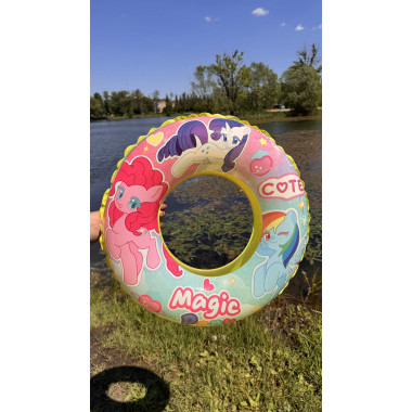 Надувной круг для плавания &quot;Пони&quot; 60 см