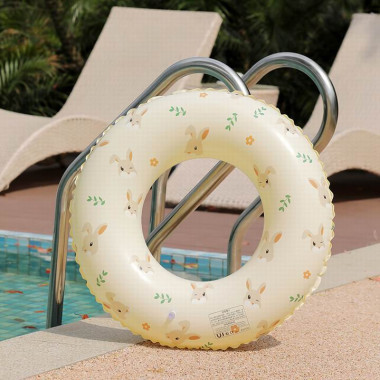 Круг надувной для плавания 80см (Зайка) Круг надувной для плавания 80см (Зайка)