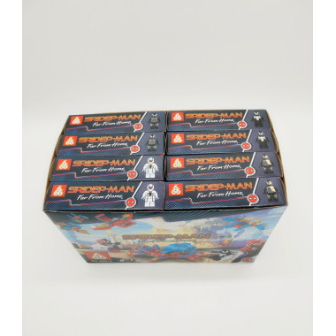 Конструктор 666 66012 Супергерои &quot;Человек Паук&quot; 16шт в д/б