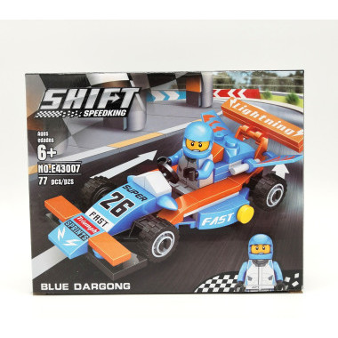 Конструктор &quot;Ралли&quot;  4 вида в упаковке 8шт в коробке 18х4.5х14см