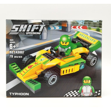 Конструктор &quot;Ралли&quot;  4 вида в упаковке 8шт в коробке 18х4.5х14см