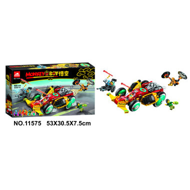 Конструктор Bela 11575 Monkey "Реактивный родстер Манки Кида" 689 дет. 53х30.5х7 см